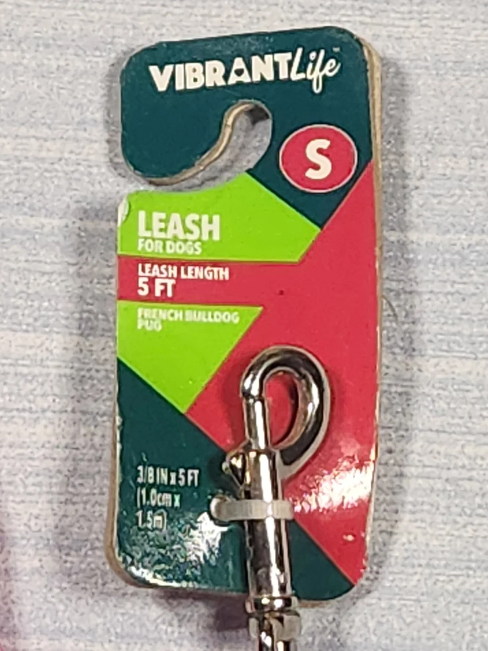Vibrant Pink Dog Leash - Small
